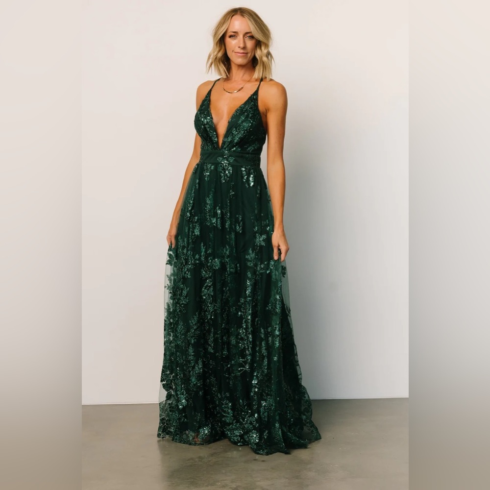 Baltic Born Lucienne Shimmer Maxi Gown